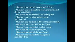 SAP BASIS INTERVIEW QUESTIONS -  SUPPORT PACKAGE UPGRADE OR PATCH UPGRADE