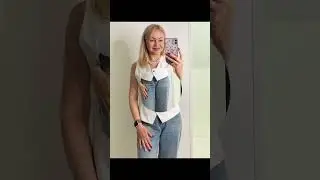 Льняной жилет с AliExpress #aliexpress