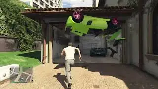 Here is one way to open a garage