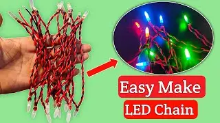 How to Make Diwali Light Decoration at Home,🔥Homemade LED China
