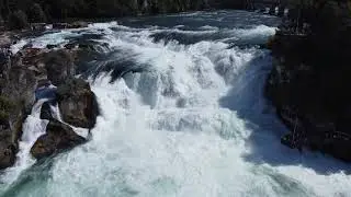 Switzerland Nature 4k HD - Rhein Falls  - DJI Fly 2 Mini