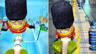 Minion Rush Holiday Rush: King's Guard Minion Gru's Rocket Full Gameplay at The Arctic Base & Prison