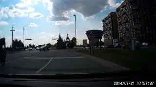 Dude on bike