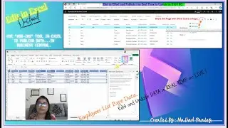 Edit in EXcel, Publish in Business Central | Excel Add-ins: Microsoft Dynamics Office Add-in