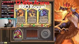 12 Wins RBO ROGUE - Hearthstone Arena (Full Run)