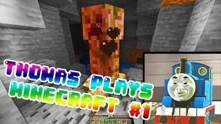 THOMAS THE TANK ENGINE Plays MINECRAFT! EP. 1