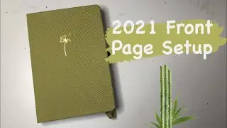 2021 Bullet Journal Setup