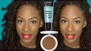E.L.F. POWER GRIP PRIMER + E.L.F. CAMO POWDER FOUNDATION