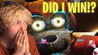 I Beat The Game I Think.. | FNAF Security Breach | - PART 7