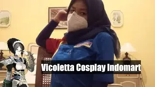 Vicoletta cosplay indomart