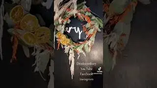 video completo  en mi canal  de  YouTube  Dtodoconkary corona navideña  sígueme para más manualidade