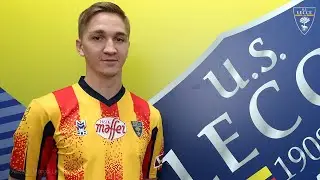 U.S. Lecce: Conferenza stampa di presentazione di Listkowski