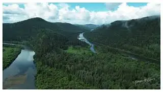 Река Мана Восточный Саян.  2022 год. Красноярский край.