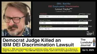Democrat Judge Killed an IBM DEI Discrimination Lawsuit