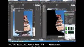 M1000 Render Farm vs Workstation rendering