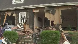 Live look at the house at the center of Charlotte shooting that killed 4 law enforcement officers