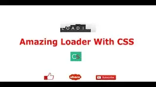 Loading Effect With Pure CSS.