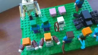Lego minecraft Самоделка!!!!!!!!!!!!!!!