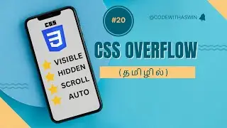 #21 CSS OVERFLOW TUTORIAL FOR BEGINNERS IN TAMIL 