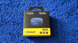Infinity FUZE PINT: Portable Bluetooth Speaker UNBOXING.