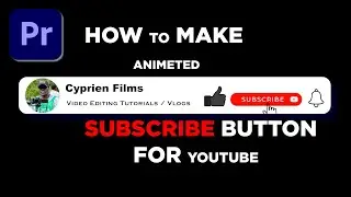 SHORT WAY //To Make Pro Animated Subscribe Button For YouTube // in Adobe premiere pro