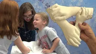 Lifecasting Tutorial: Group Hand Cast With Genesis V Alginate