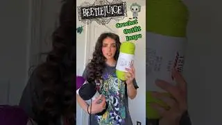 Beetlejuice Inspired Crochet Outfit | Beetlejuice Crochet Top 🪲🖤