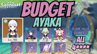 Ayaka's BEST f2p Team Showcase - Floor 11 & 12 Both Halfs | Genshin Impact 2.0