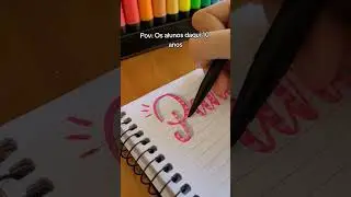 COVID versão barbie #estudos #letras #lettering