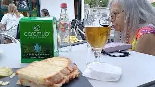 Parque Municipal de Campismo de Bragança: sobre as águas do rio Sabor.
