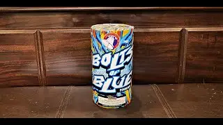 Liberty Bell Brand Fireworks - Bolts Of Blue Fountain