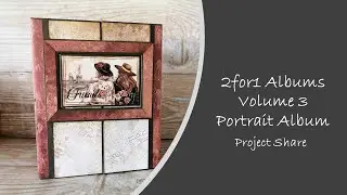 2for1 Mini Albums - Portrait album Project Share