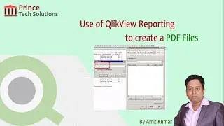 QlikView Tutorial | Use of QlikView Reporting to create a PDF Files