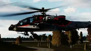 DCS AH-64D - Learning to fly