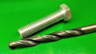 Drill bit made of bolt
