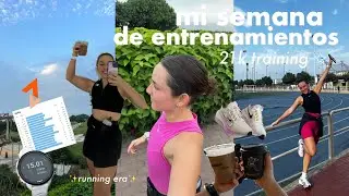 una semana entrenando para mi primera media maratón