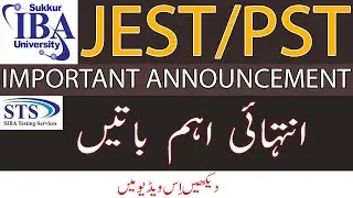 JEST/PST Important Announcement ||  MUST WATCH !