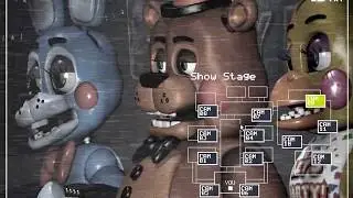 прохождение Five Night At Freddy 2 1ч.(спать не дают))