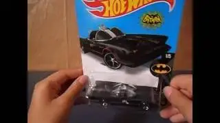 umboxing  hot wheels  tv series batmobilem 2016