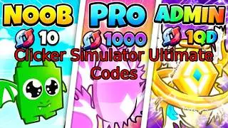 Clicking Simulator Ultimate All Working Codes in 2026!!!