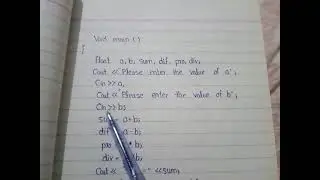Addition, subtraction, multiplication and division of two numbers//c++ program