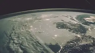 Облет Земли с Международной космической станции