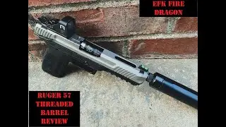 EFK Fire Dragon - Ruger 57 Threaded Barrel Test