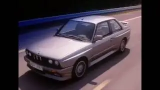 Реклама BMW M3 E30 1988 год