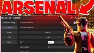 *NEW* Arsenal Script/ Hack | Reaper Hub | (Aimbot, ESP, Trigger Bot)