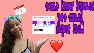 Como colocar banner no canal pelo celular com  essa  nova  atualização do YouTube   super facil