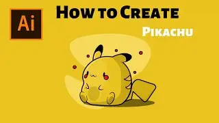 How to Create Pikachu | Adobe Illustrator