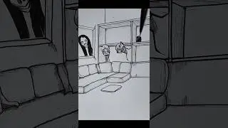 #shorts hantu ruang tamu | haunted living room #horror #scary