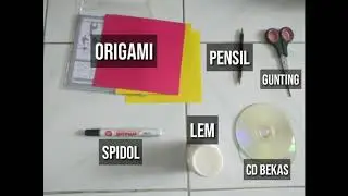 Kreasi dari CD bekas (tidak terpakai)
