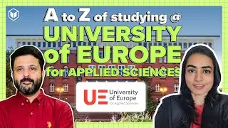 Study at University of Europe for Applied Sciences | Study in Germany | UE Germany ft. 